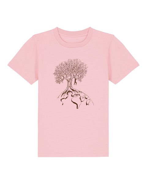 Life-Tree Shirt aus Biobaumwolle Fairwear für Kids "Hanging On" in verschiedenen Farben Life-Tree Shirt aus Biobaumwolle Fairwear für Kids "Hanging On" in verschiedenen Farben von Life-Tree