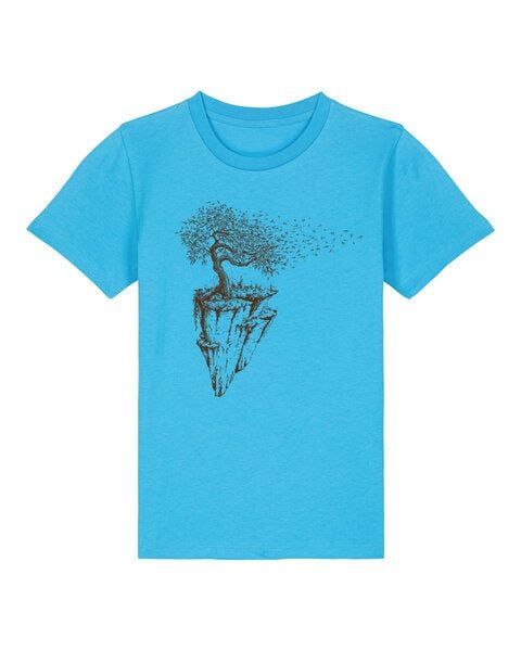 Life-Tree Shirt aus Biobaumwolle Fairwear für Kids "Maple Island" in verschiedenen Farben von Life-Tree
