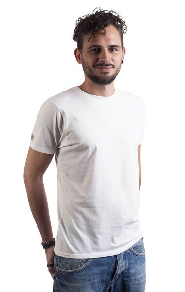 Life-Tree Shirt aus Biobaumwolle für Herren "Basic" Stone Washed Green/White/Red/Blue Life-Tree Shirt aus Biobaumwolle für Herren "Basic" Stone Washed Green/White/Red/Blue von Life-Tree