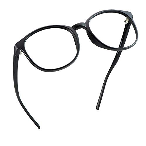 LifeArt Blue Light Blocking Brille, Anti Eyestrain, Computer Lesebrille, TV Brille für Frauen Männer(schwarz,1.75 Vergrößerung) von LifeArt