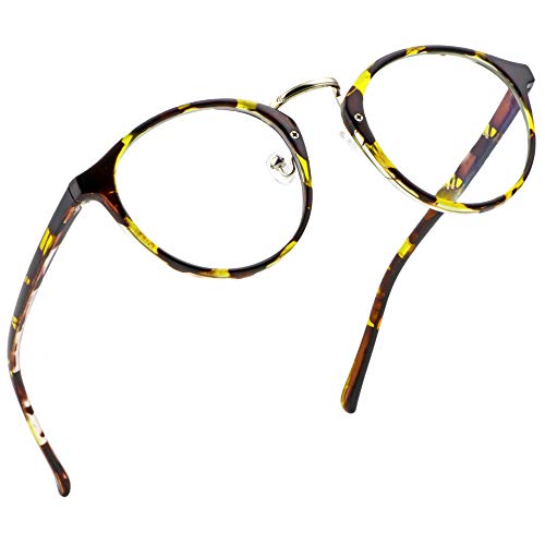 LifeArt Blaulicht-Schutzbrillen, Computer-Lesebrillen, Spielbrillen, TV-Brillen für Frauen, Männer, Blendschutz(Schildkröte, Nein Vergrößerung von LifeArt