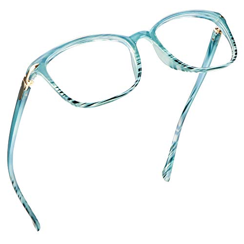 LifeArt Blaulicht-Schutzbrillen, Computer-Lesebrillen, Spielbrillen, TV-Brillen für Frauen, Männer, Blendschutz (Blau gestreift, 1.75 Vergrößerung) von LifeArt