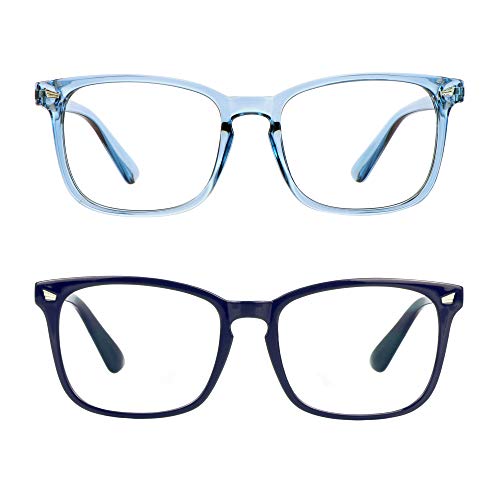 LifeArt Blaulichtblockierende Brille, Anti-Augenanstrengung, Computer-Lesebrille mit Federscharnier, Gaming-Brille, TV-Brille für Damen und Herren, Uptown_1navy&blue, +3.00 Magnification LifeArt Blaulichtblockierende Brille, Anti-Augenanstrengung, Computer-Lesebrille mit Federscharnier, Gaming-Brille, TV-Brille für Damen und Herren, Uptown_1navy&blue, +3.00 Magnification von LifeArt