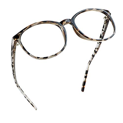LifeArt Blue Light Blocking Brille, Anti Eyestrain, Computer Lesebrille, TV Brille für Frauen Männer(leopard,2.75 Vergrößerung) von LifeArt