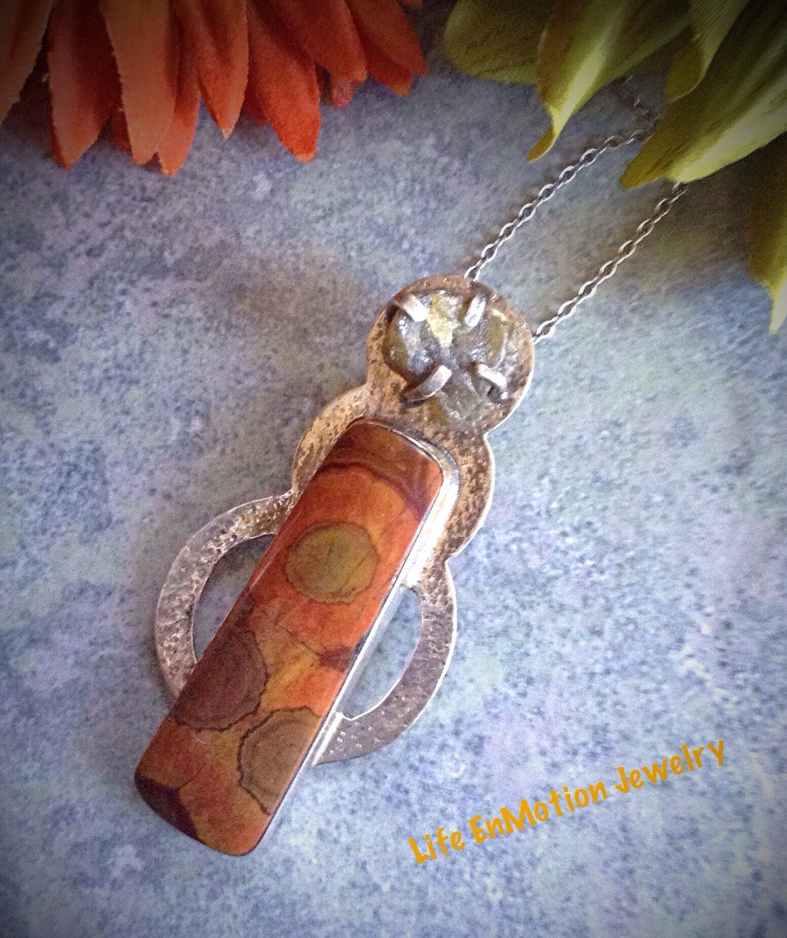 Morgan Hill Poppy Jaspis Peridot Halskette, Ooak Artisan Schmuck, Einzigartige Statement Einzigartiges Weihnachtsgeschenk Für Frauen, Handgefertigt Morgan Hill Poppy Jaspis Peridot Halskette, Ooak Artisan Schmuck, Einzigartige Statement Einzigartiges Weihnachtsgeschenk Für Frauen, Handgefertigt von LifeEnmotionjewelry