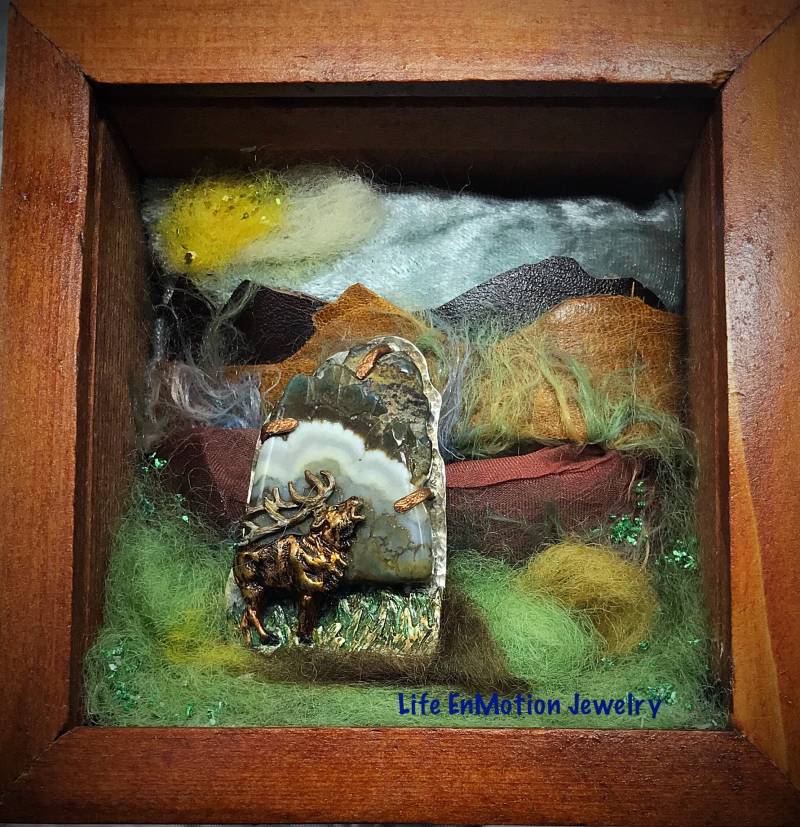 Vorsichtige Mann Achat Einzigartige Aussage Halskette, Rustikale Berg Westlichen Schmuck, Ooak Handgemachte Edelstein Halskette Vorsichtige Mann Achat Einzigartige Aussage Halskette, Rustikale Berg Westlichen Schmuck, Ooak Handgemachte Edelstein Halskette von LifeEnmotionjewelry