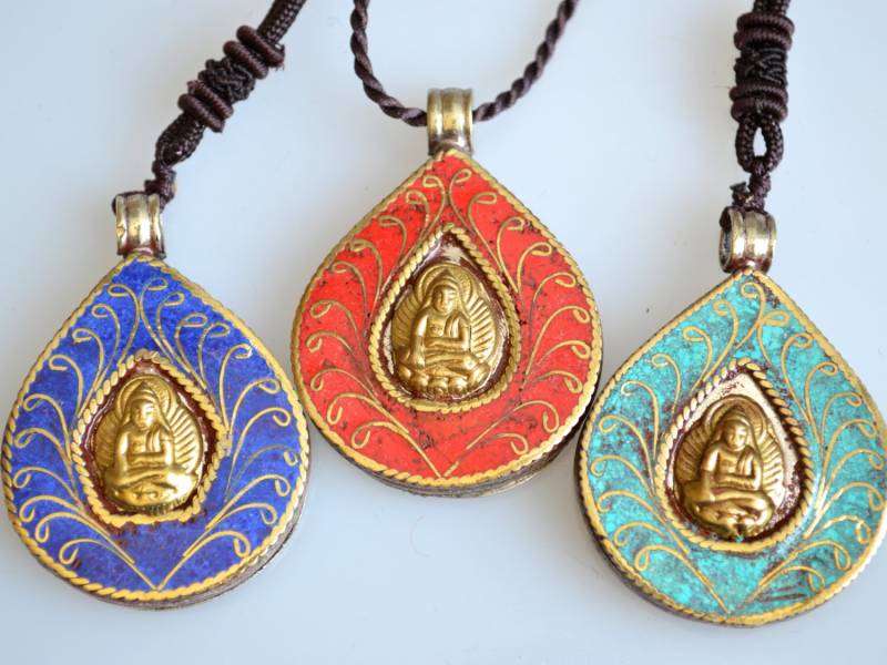 Handgemachte Buddha Anhänger Halskette Openbox Mit Kupfer Tibet Silber Größe Ca. 48x35x8mm Kordel #n24 Handgemachte Buddha Anhänger Halskette Openbox Mit Kupfer Tibet Silber Größe Ca. 48x35x8mm Kordel #n24 von LifeGem