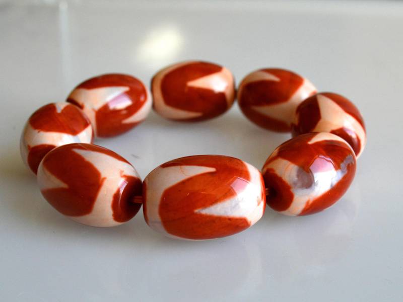 Handmade Big Size Special Design Achat Perlen Armband Tonnenform Größe Ca. 20 X 28 Mm Ca. 23 cm #n43 Handmade Big Size Special Design Achat Perlen Armband Tonnenform Größe Ca. 20 X 28 Mm Ca. 23 cm #n43 von LifeGem