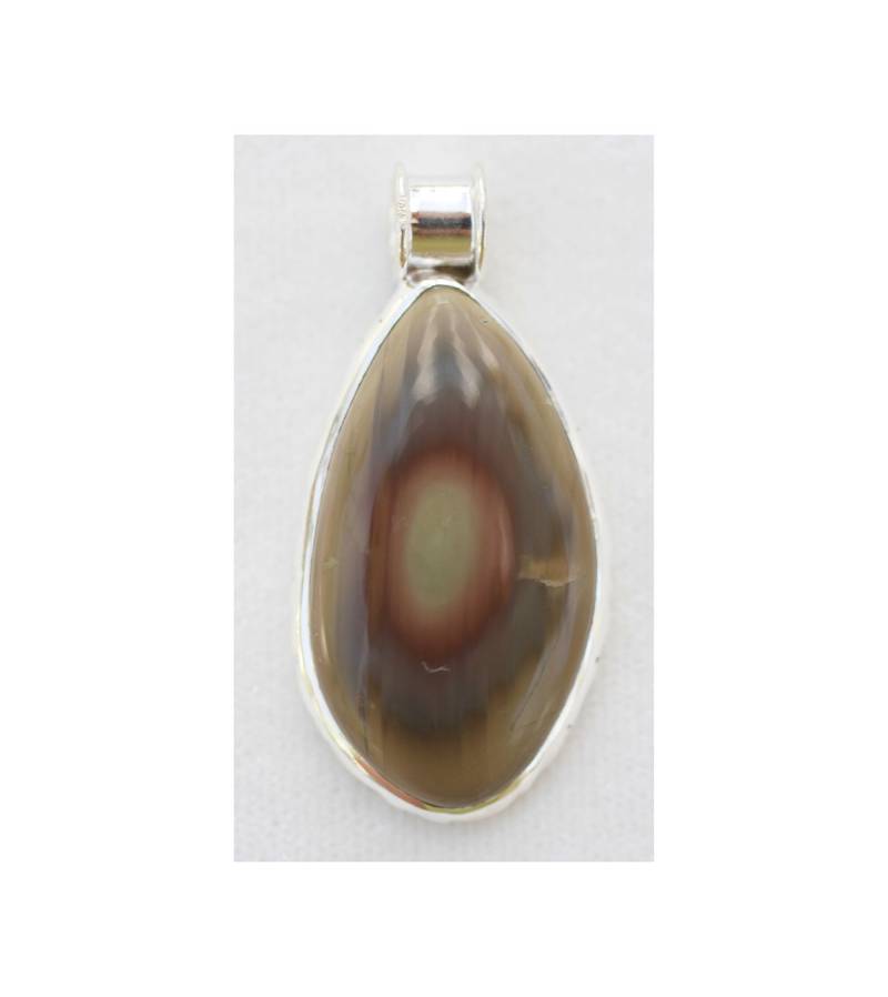 Willow Creek Jaspis Anhänger in Sterling Silber von LifeIsAGiftShop