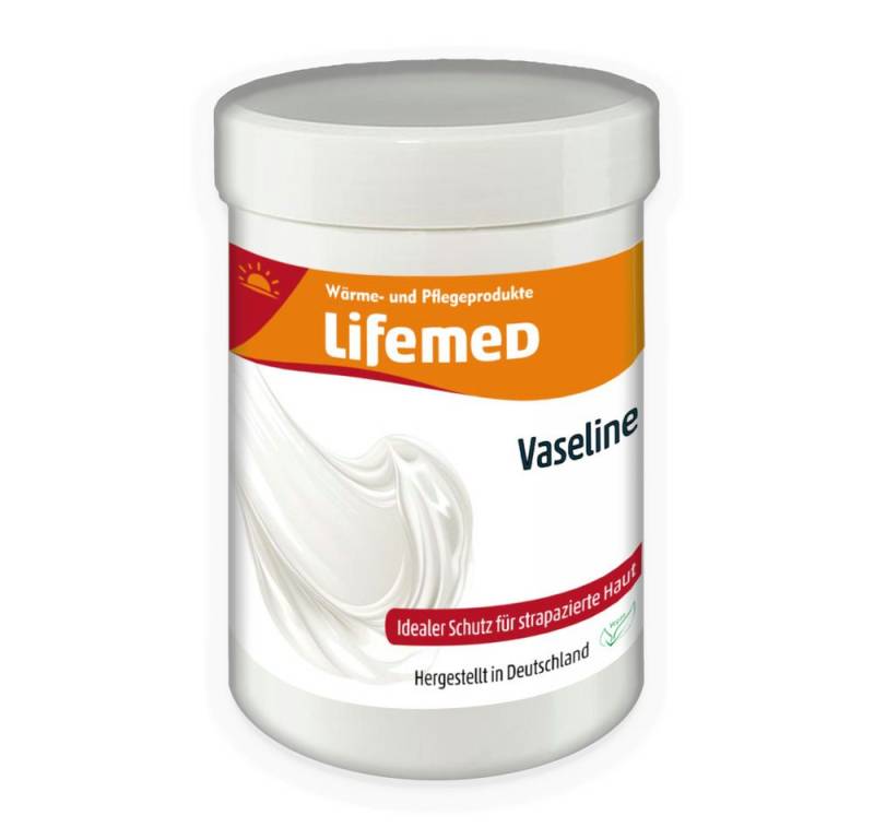 LifeMed Hautpflegegel Vaseline 125 ml, Idealer Schutz für strapazierte Haut von LifeMed