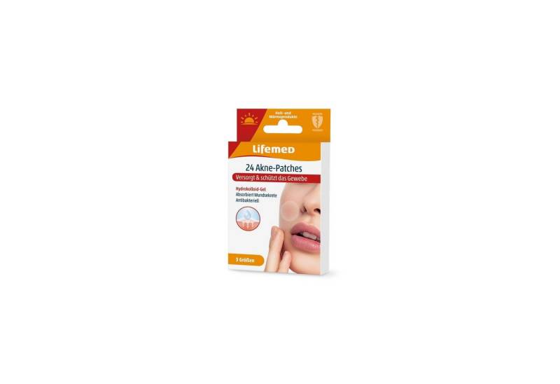 LifeMed Wundpflaster 24 Lifemed Akne-Patches transparent 3 Größen Latexfrei von LifeMed