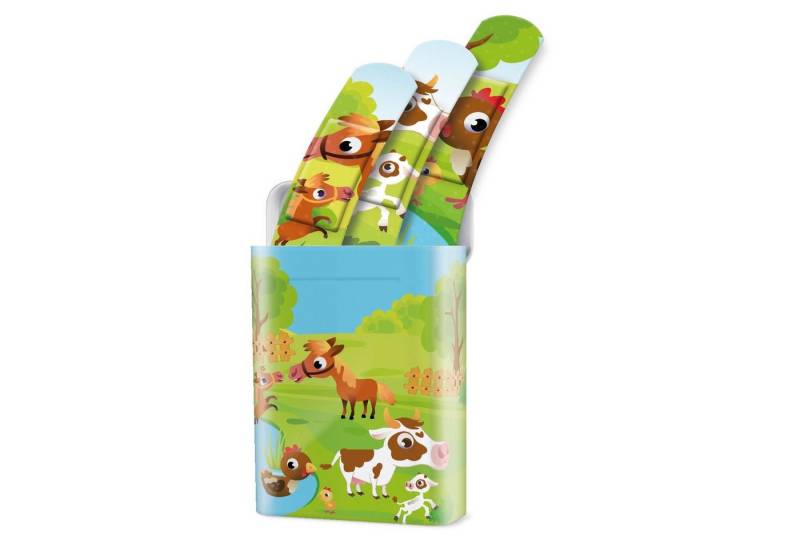 LifeMed Wundpflaster 40 KIDS-Pflaster-Strips in Box Lifemed 6 cm x 1,7 cm Farmtiere von LifeMed