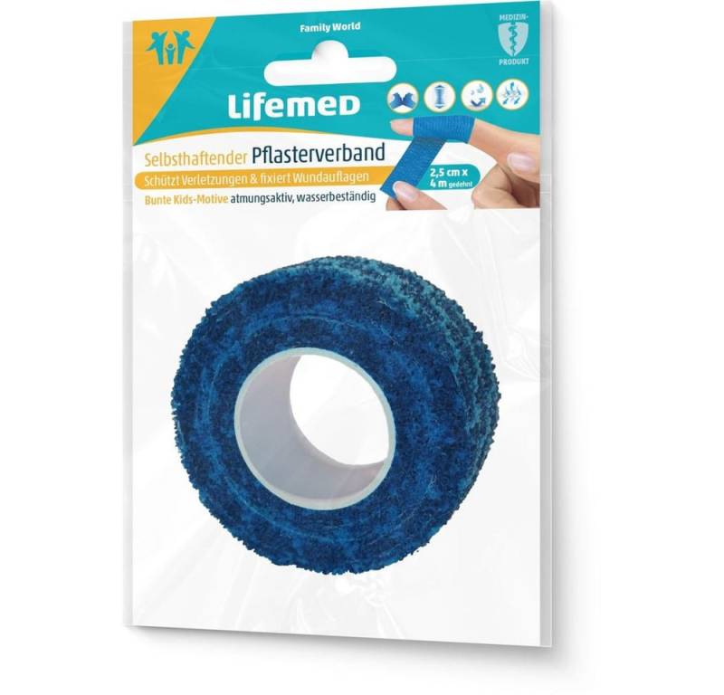 LifeMed Wundpflaster Lifemed® - Pflasterverband mit Motiv - ca. 4 m x 2,5 cm - 1 Stück von LifeMed