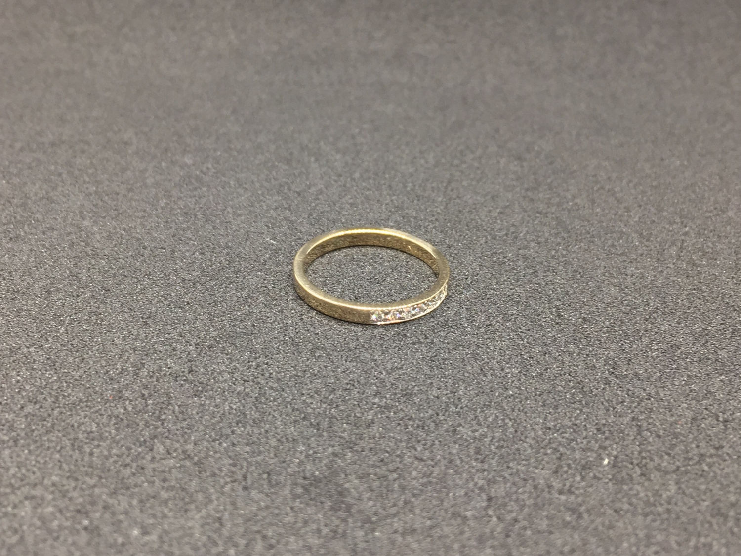 14K Gelbgold Ring Goldring Mit Diamanten Ehering von LifeOfJewelry