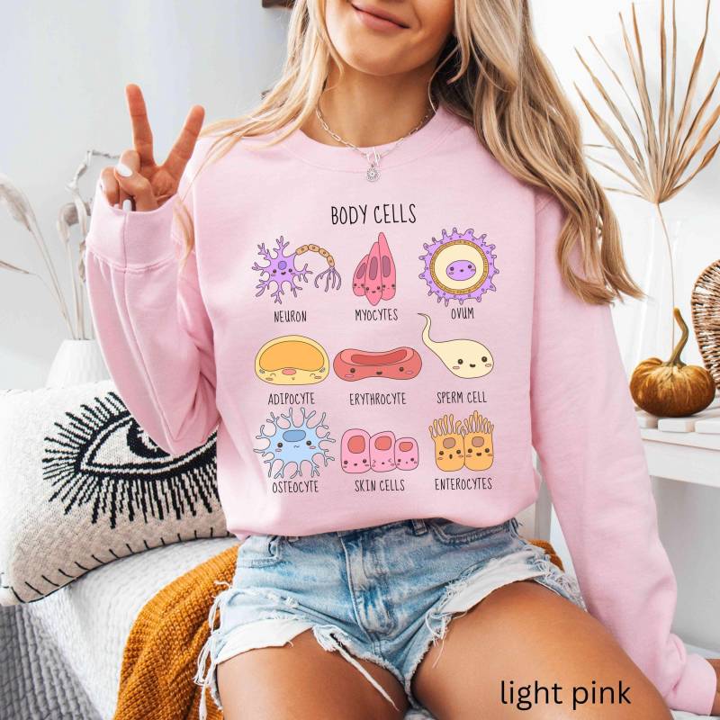 Biologie Lehrer Sweatshirt, Pathologie Histologie Arzt Icu Krankenschwester Pullover, Assistent Abschluss Geschenk, Anatomie Physiologie Shirt von LifeScienceForLife