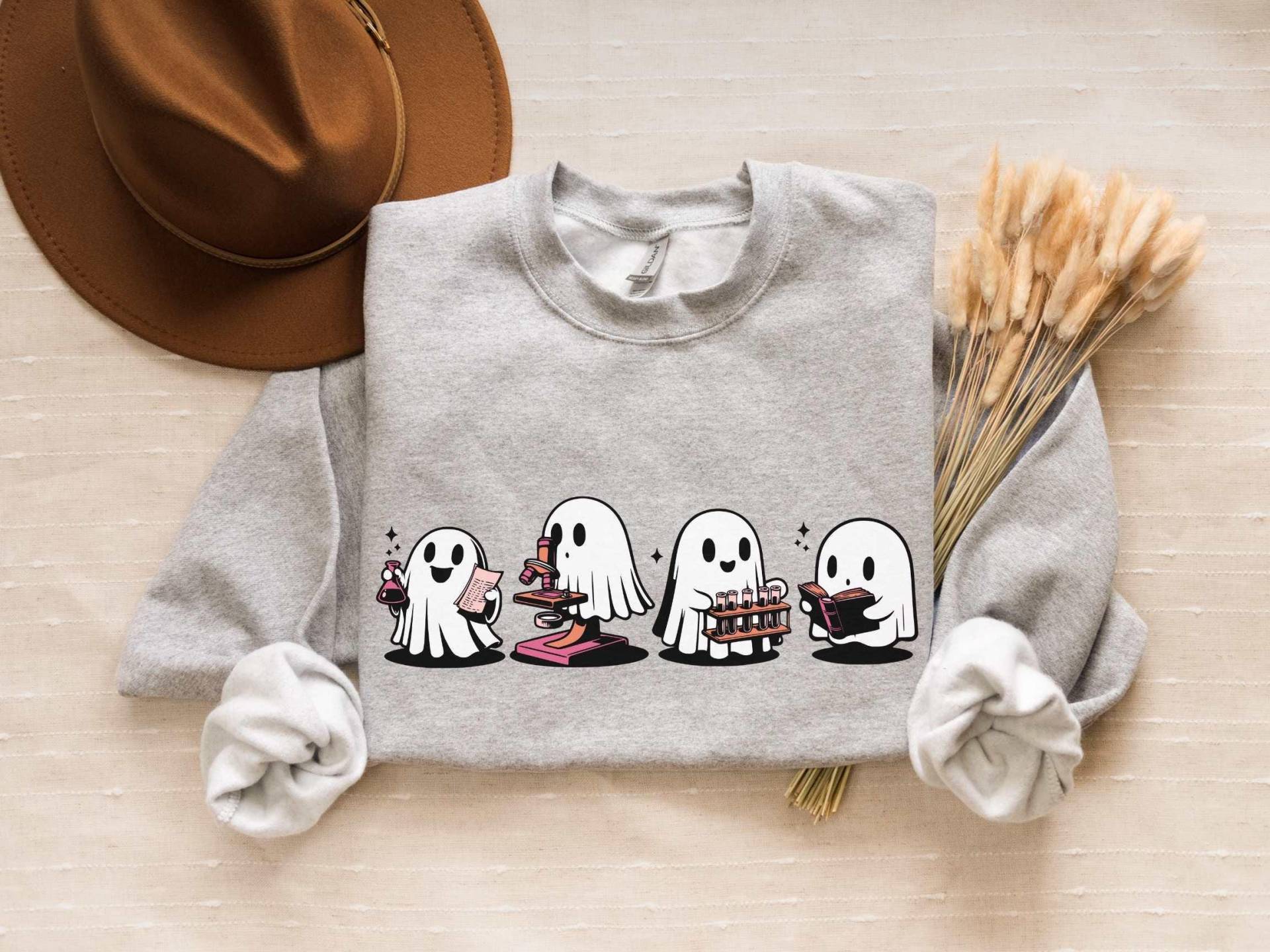 Halloween-Wissenschaft Sweatshirt, Geist-Chemie-Lehrer-Hemd, Geschenk Für Chemiker Oder Laborwissenschaftler, Lustige Wissenschaftslehrer-Geschenke Halloween-Wissenschaft Sweatshirt, Geist-Chemie-Lehrer-Hemd, Geschenk Für Chemiker Oder Laborwissenschaftler, Lustige Wissenschaftslehrer-Geschenke von LifeScienceForLife