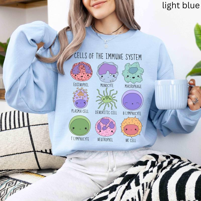 Icu Krankenschwester Pullover Immunsystem Infektionskrankheiten Mikrobiologie Lehrer Weihnachtsgeschenk von LifeScienceForLife