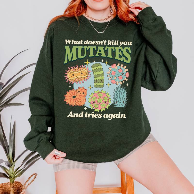 Lustiges Mikrobiologie-Sweatshirt, Geschenke Für Laborlehrer Mikrobiologie Virus-Pullover Phd Abschlussgeschenk, Biologie-Virologie-Epidemiologie von LifeScienceForLife