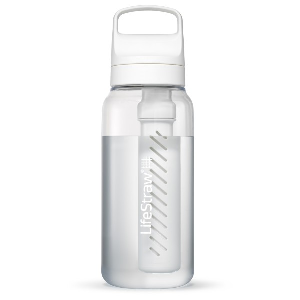 LifeStraw - Go 1-Liter - Trinkflasche Gr 1 l weiß/grau von LifeStraw