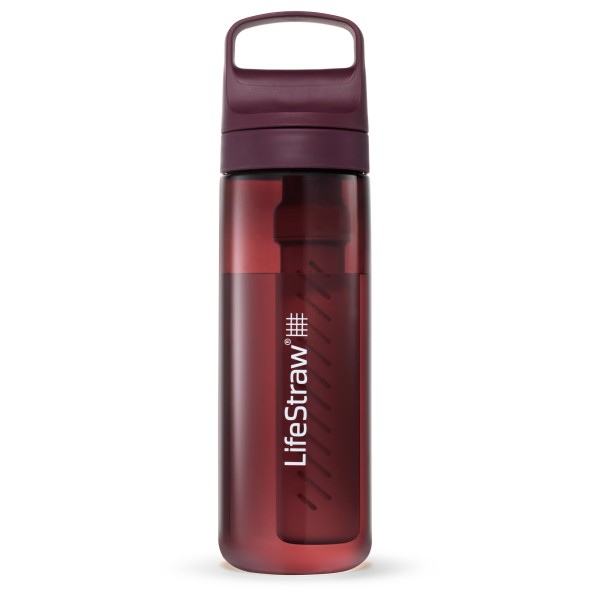 LifeStraw - Go - Wasserfilter Gr 650 ml rot von LifeStraw