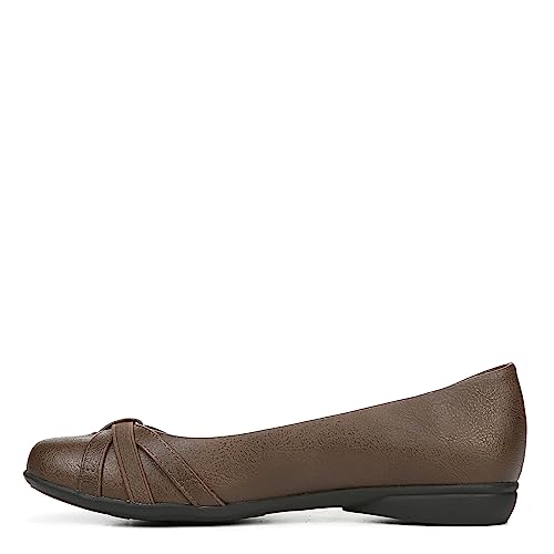 LifeStride Damen Abigail Ballerinas, Dk Tan, 37 EU Weit von LifeStride