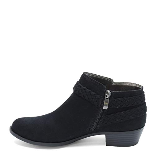 LifeStride Damen Adriana Ankle Bootie Stiefelette, Black Micro von LifeStride