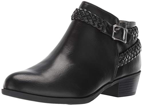 LifeStride Damen Adriana Ankle Bootie Stiefeletten, Schwarz, 36.5 EU von LifeStride