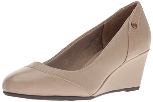 LifeStride Damen Dreams Keilpumpe, Stone, 37 EU Weit von LifeStride