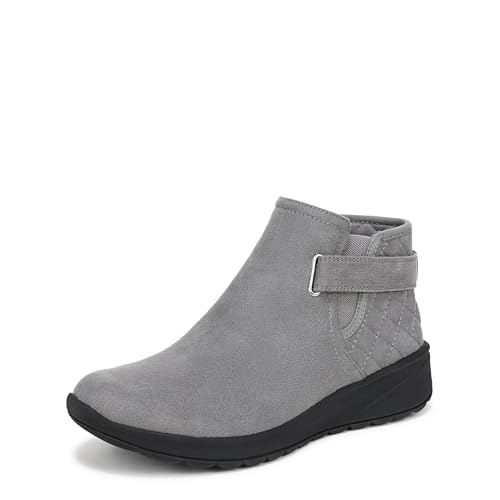 LifeStride Damen Gaze Stiefelette, Grau (Graphite//Nature's Delight), 9 Wide von LifeStride