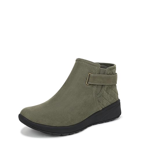 LifeStride Damen Gaze Stiefelette, Olivgrün / Nachtgrün, 9 Wide von LifeStride