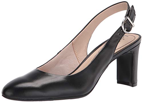 LifeStride Damen Gigi Sling Pumps, Schwarz, 38.5 EU Weit von LifeStride