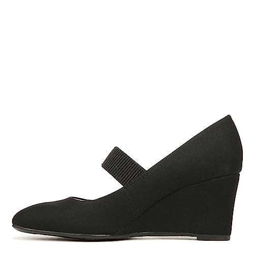 LifeStride Damen Gio Mj Keilabsatz Mary Jane Pumps, Schwarz, 44 EU Weit von LifeStride