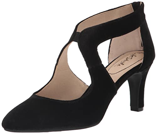 LifeStride Damen Giovanna 2 Pumps, Schwarzer Samt, 39.5 EU von LifeStride