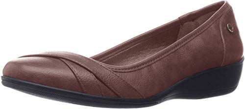 LifeStride Damen I-Loyal Flat, Dark Tan 2, 39.5 EU von LifeStride