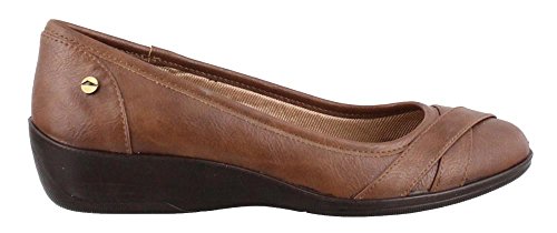 LifeStride Damen I-Loyal Flat, Dark Tan 2, 38.5 EU von LifeStride