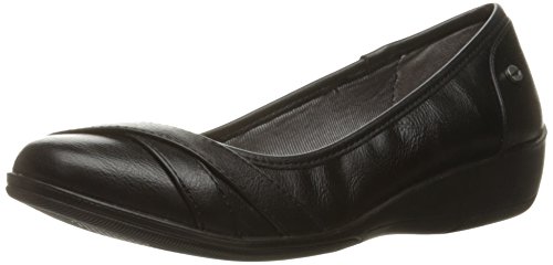 LifeStride Damen I-Loyal Flat, Schwarz (Schwarz (Black Tumble)), 36.5 EU von LifeStride