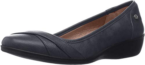 LifeStride Damen Ich-treu Ballerinas, Marineblau, 39 EU Weit von LifeStride
