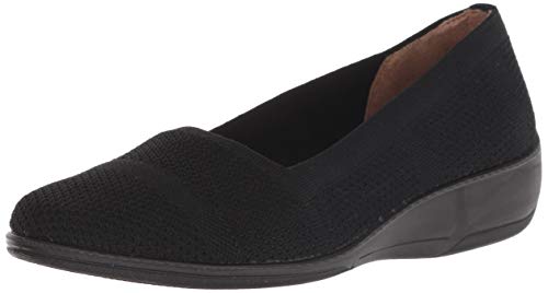 LifeStride Damen Immy Ballerinas, Schwarz, 42 EU Weit von LifeStride