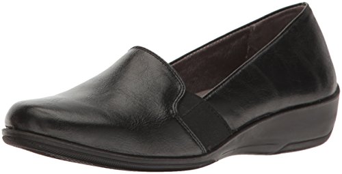 LifeStride Damen Isabelle Flacher Slipper, Schwarz, 38.5 EU von LifeStride