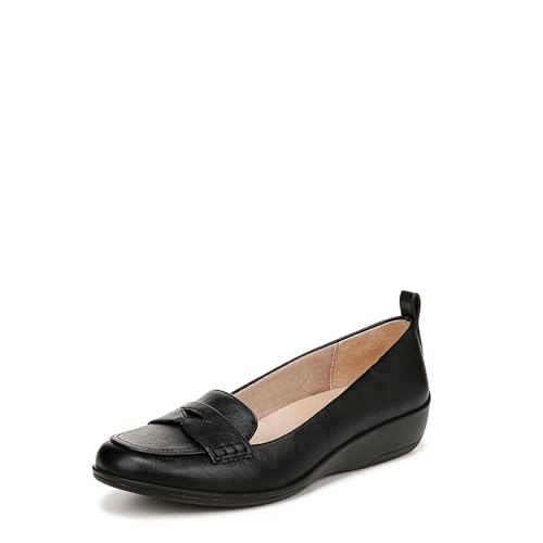 LifeStride Damen Ivonne Loafer Slipper, Schwarz, 39 EU Schmal von LifeStride