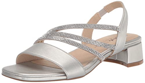 LifeStride Damen Joy Sandale mit Absatz, Silber, 37 EU von LifeStride