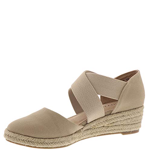 LifeStride Damen Keaton Slipper, Taupe Solid, 40 EU Weit von LifeStride