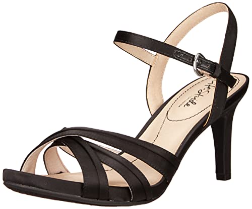 LifeStride Maebree Damen-Pumps, Schwarzer Satin von LifeStride