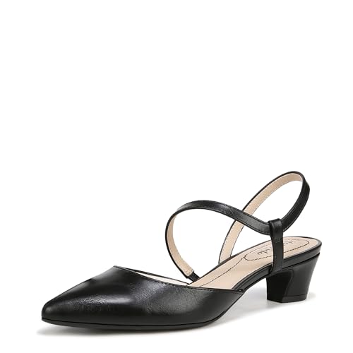 LifeStride Damen Minimalistische Pumpe Pumps, Schwarz, 38.5 EU Weit von LifeStride