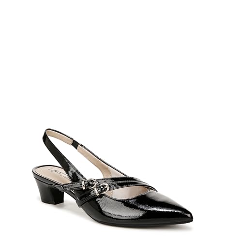 LifeStride Damen Monique Slingback Pump Pumps, Schwarz, 44 EU Weit von LifeStride