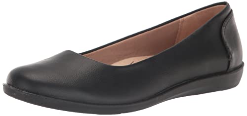 LifeStride Damen Nonchalant Ballerinas, Schwarz, 37.5 EU Weit von LifeStride