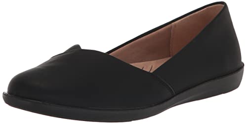 LifeStride Damen Notorious Ballet Flat Ballerinas, Schwarz, 40 EU Weit von LifeStride