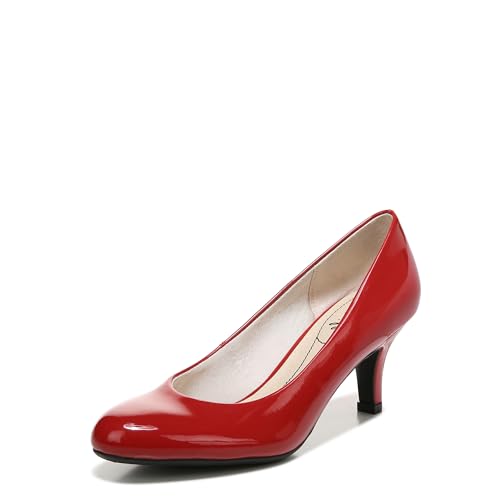 LifeStride Damen Parigi Dress Pump, Feuerrotes Lack, 39 EU Weit von LifeStride