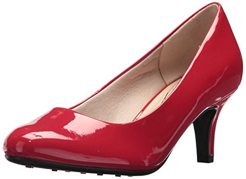 LifeStride Damen Parigi Kleid Pumpe, Feuerrotes Lack, 42.5 EU Weit LifeStride Damen Parigi Kleid Pumpe, Feuerrotes Lack, 42.5 EU Weit von LifeStride
