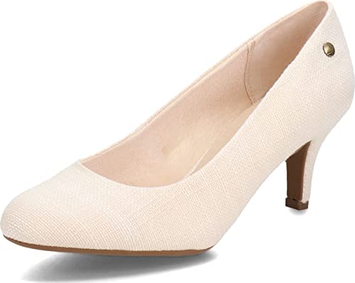 LifeStride Damen Parigi Pumps, Cream, 38.5 EU von LifeStride